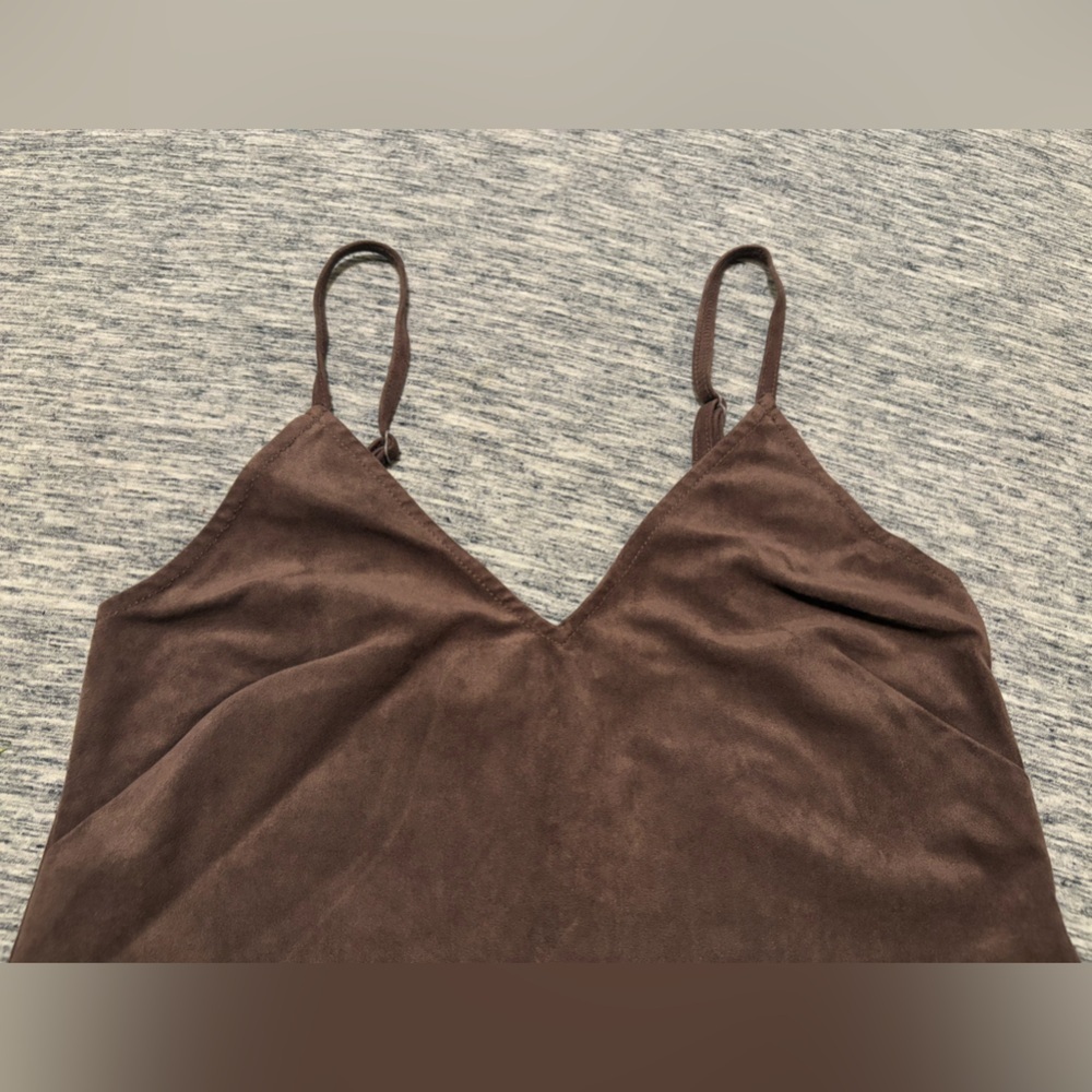Wilfred Free Suede Look Tank Top Dress XXS - Picture 3 of 4
